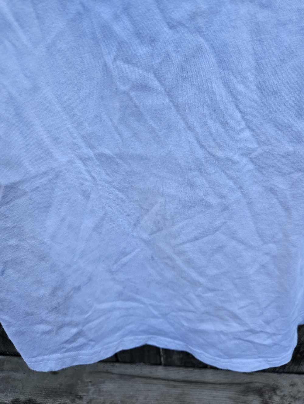 Hollister Men's Blue to White Ombre Crew Tee Size S - Picture 5 of 16